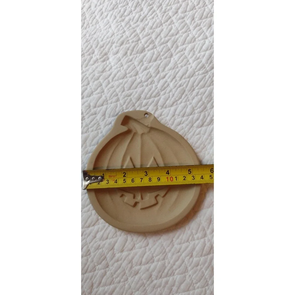 VTG pumpkin jack lantern cookie mold Brown Bag Cookie Art- Hill Design Inc @1992